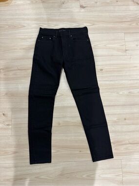 Men's Black Skinny Jeans by WOTEAU